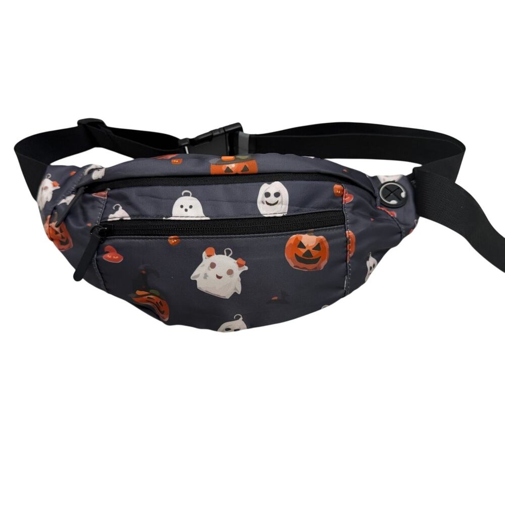 Spooky ghost/pumpkin fanny pack for crossbody bag